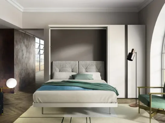 Letto a scomparsa trasformabile Living 18 LGM di Clei