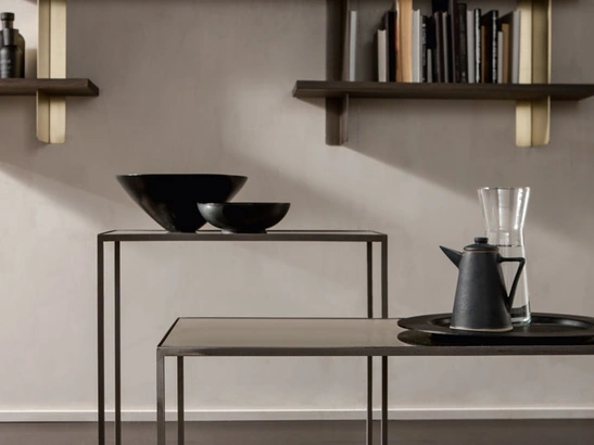 Tavolino Narciso rettangolare di Cantori