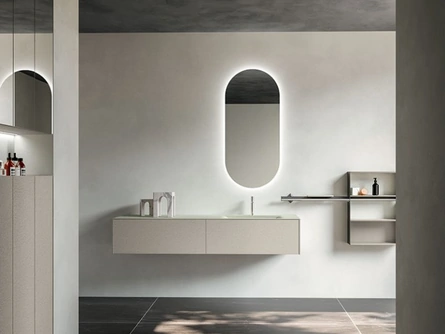 Mobile da Bagno sospeso Cartabianca 01 di Cerasa