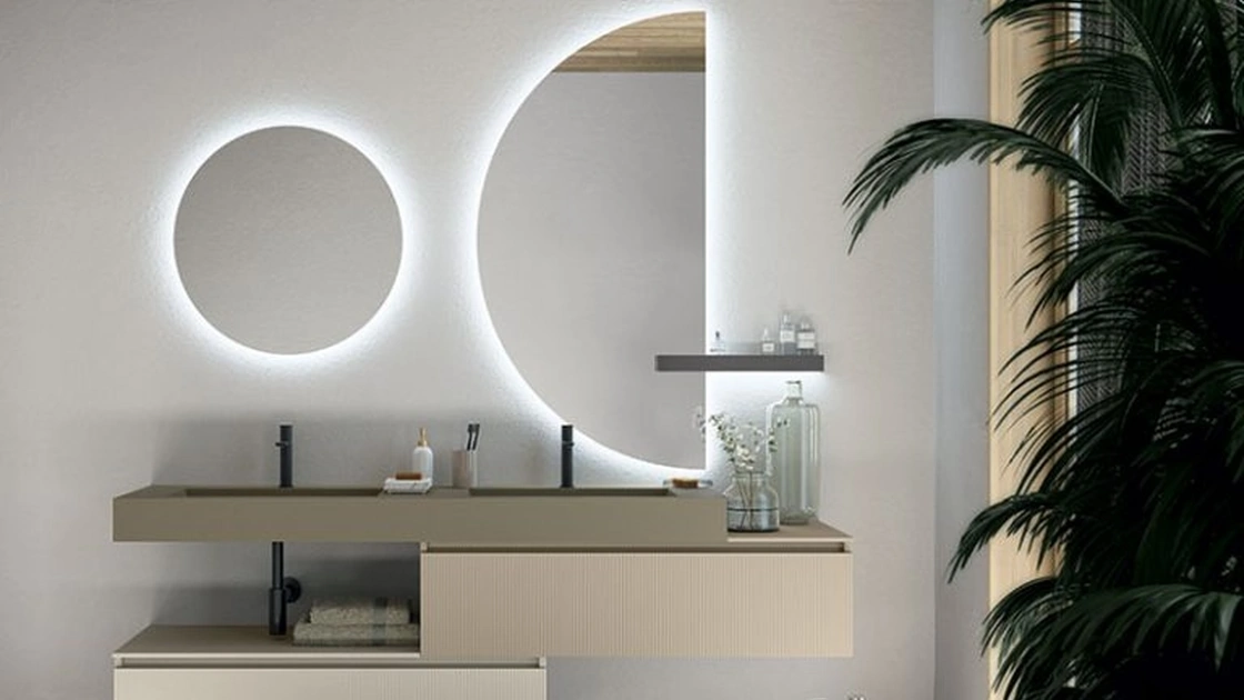 Mobile da Bagno sospeso Segno 04 di Cerasa