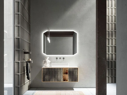 Mobile da Bagno in Rovere Des Evolution Natural 01 di Cerasa