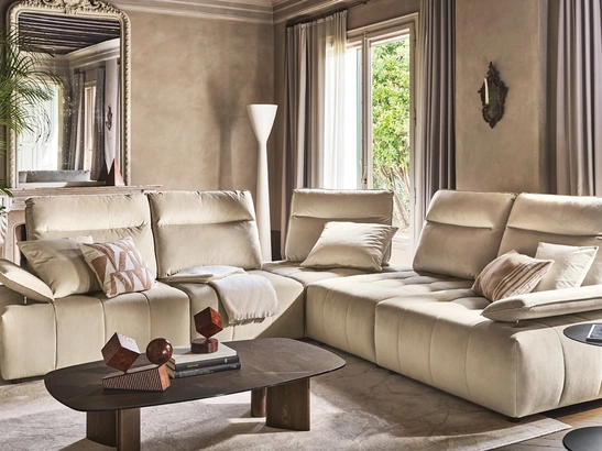Divano angolare Equipe di Calligaris