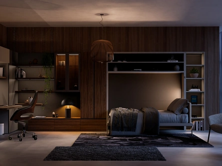 Letto a scomparsa Circe Standard di Clei