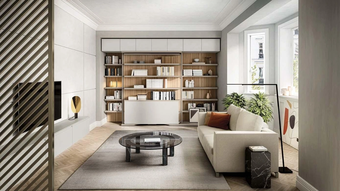 Letto a scomparsa LGM 2-0 Book Table di Clei