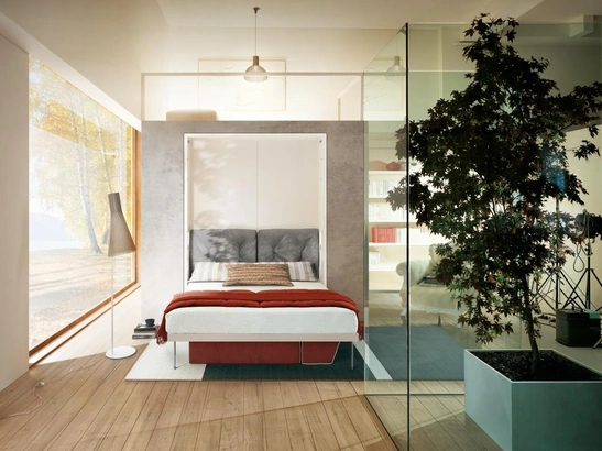 Letto a scomparsa Penelope 2 Standard di Clei