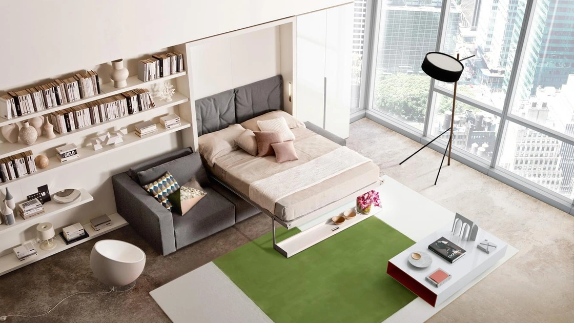 Letto a scomparsa Swing 01 di Clei