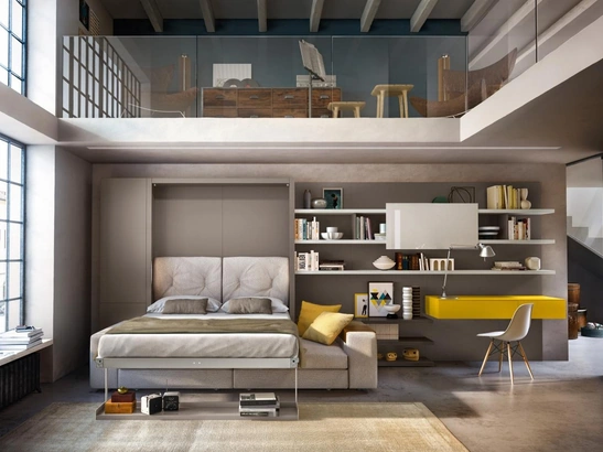 Letto a scomparsa Tango 02 di Clei