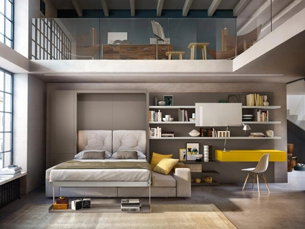Letto a scomparsa Tango 02 di Clei