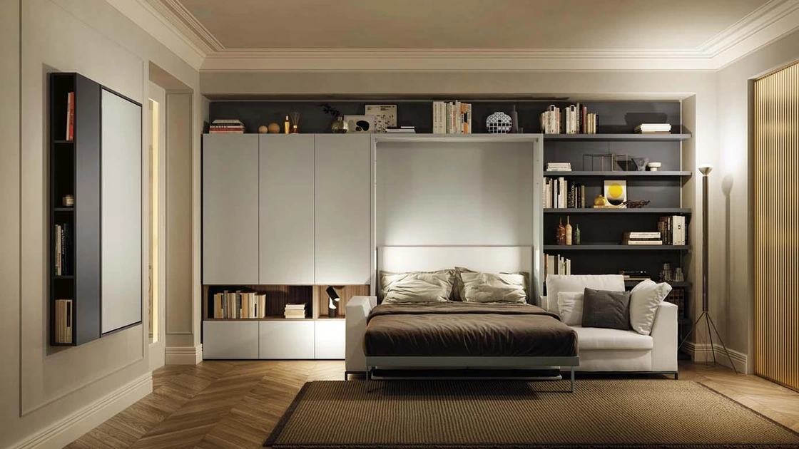 Letto a scomparsa Tonale 02 di Clei