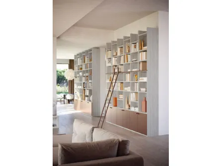Libreria a muro LV732 di Giessegi