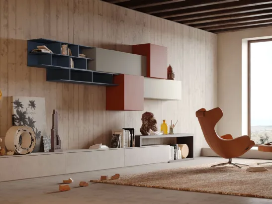 Parete Attrezzata Living LV723 di Giessegi