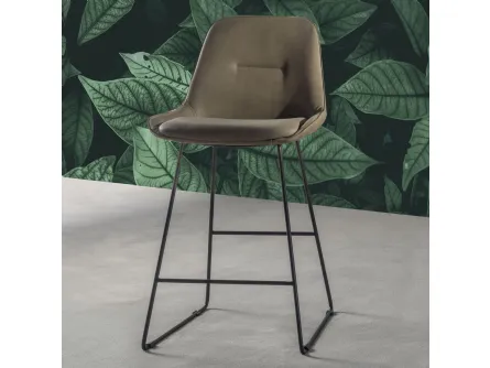 Sgabello Norway Stool a slitta di La Seggiola