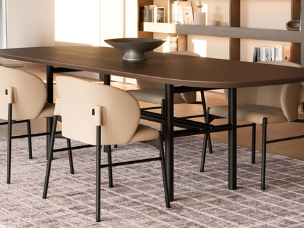 Tavolo Supernova in Rovere di Dall'Agnese