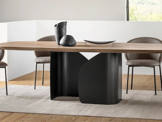Tavolo in legno Twins di Calligaris