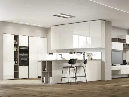 Cucina Moderna con penisola Loft 2|2 03 di Arrex