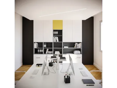 Armadio per Ufficio OF50 in laccato opaco di Giessegi